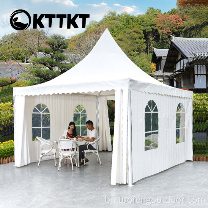 বহিরঙ্গন ক্যাম্পিং ইউরোপীয় স্পায়ার প্রশস্ত পেরগোলা